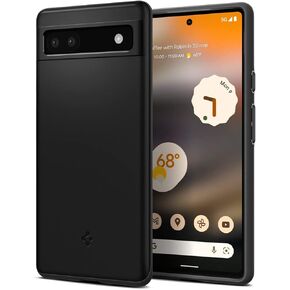 Spigen Thin Fit Case Compatible with Google Pixel 6a, Black