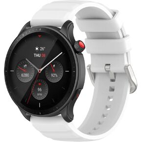Fit for Amazfit GTR 4 Watch Band Women Men, 22mm Quick Release Silicone Replacement Bands Straps Wristbands Bracelet Accessories Fit for Amazfit GTR 4 Smartwatch