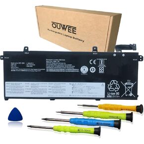 بطارية كمبيوتر محمول L18L3P73 L18M3P73 L18M3P74 متوافقة مع Lenovo ThinkPad T490 T495 P43S Series SB10K97645 02DL007 L18M4P73 SB10K97646 L18C3P72 L18M4P74 L18C3P71 SB10K97648 11.52 فولت، 51 وات في الساعة، 4345 مللي أمبير في الساعة in Kuwait