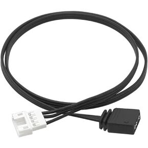 Black 4 Pin to 5V 3 Pin ARGB Conversion Cable ARGB Splitter Cable 5V 3Pin to 4 Pin ARGB Extension Cable for Computer Chassis 4pin to 5V 3 Pin Converter ARGB Connector Cable Home Audio Accessories