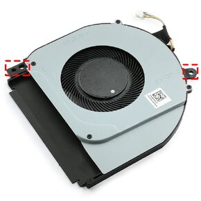 CPU Cool Fan Compatible with HP Pavilion X360 14m-dh 14-dh 14t-dh 14m-dh1003dx 14m-dh0001dx 114-dh1036tx 14-dh1035tx/15-dq 15-dq0953cl 15-dq1052nr, 4-Wire 4-pin, P/N L51100-001 L51102-001