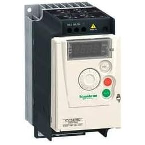 SCHNEIDER ELECTRIC 230-VOLT ATV12H037M2 AC Drive, 0.5 HP, 1 Phase in, 230v Out
