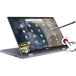 ASUS Chromebook Flip CX5 14" FHD Touchscreen 2-in-1 Laptop, Intel Core i5-1130G7 Processor, 16GB RAM 1TB SSD, Garaged USI Stylus, Backlit Keyboard, SD Card Reader, Chrome OS, Blue