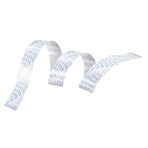 MECCANIXITY FFC FPC Flat Flexible Cable, 60 Pin 0.5mm Pitch 500mm Long (A Type) for LCD 3D Printer Camera DVD TV Laptop Audio Pack of 5