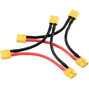 2pcs XT-60 / XT60 Series Serial Battery Connector with 12awg 4inch Cable for Turnigy(BDHI-97)