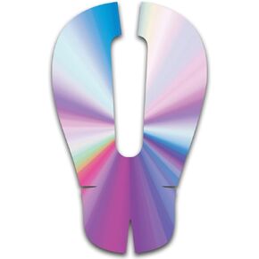 MightySkins Skin for Logitech M325 Wireless Mouse - Rainbow Zoom | Protective, Durable, and Unique Vinyl Decal wrap Cover | Easy to Apply, Remove, and Change Styles | Made in The USA