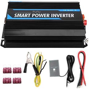 Inverter 12 to 220,Power Inverter,2000W 12V to 220V Pure Sine Power Voltage Inverter Transformer Auto Accessory