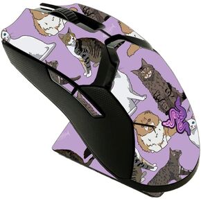 MightySkins Skin Compatible with Razer Viper Ultimate - Cat Chaos | Protective, Durable, and Unique Vinyl Decal wrap Cover | Easy to Apply, Remove, and Change Styles | Made in The USA