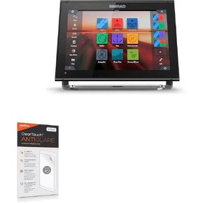 واقي شاشة BoxWave متوافق مع Simrad GO12 XSE - ClearTouch مضاد للتوهج (عبوتان)، غلاف غشاء غير لامع مضاد لبصمات الأصابع لـ Simrad GO12 XSE