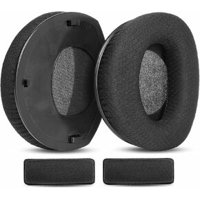 TaiZiChangQin HDR160 RS160 Ear Pads Cushions Earpads Replacement Compatible with Sennheiser RS160/170/180 HDR160/170/180 Wireless Headphone Upgrade Fabric