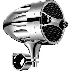 K SPEKAER Motorcycle Speakers Bluetooth Waterproof Radio Audio System Built-in Amplifier, 3 Inch Metal Mp3 Player, Great for ATV, Scooter Bike,12 Volt Vehicle in Saudi Arabia