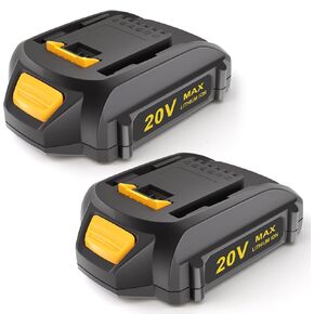 2 Pack 20V 3.5Ah Batteries Compatible for Worx 20V Tools, Replace for Worx Battery 20V PowerShare WA3520 WA3525 WA3575 WG151s WG155s WG251s WG255s WG540s WG545s WG890 WG891