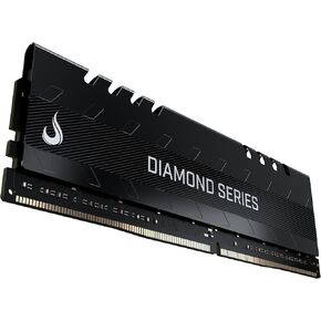 Memory Gamer heatsink Rise Mode USA Diamond Black 8gb 3200MHz CL16 1.35V Desktop DDR4