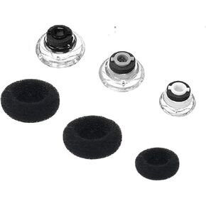 Small Size Eartips & Foam Cover 3 Pack Replacement Kit for Plantronics Voyager Legend [3 Ear Tips & 3 Foam Cover] (L3S)
