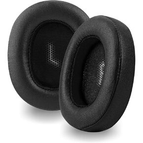 Replacement Ear Pads for JBL E55BT Headphones Ear Cushions, Ear Covers, Headset Earpads (Protein Leather/Black)