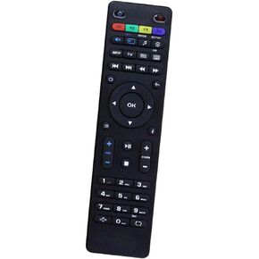 Original Replacement Remote Control for Mag254 250 255 256 257 275 349 350 351 352 OTT Tv Box Linux IPTV Set-Top Box, Black
