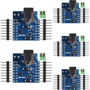 5pcs 7-24v DC Power Shield V1.1.0 Board for WEMOS Mini D1 Development Board DC Power Supply Screen Module