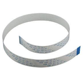 Flex Flat Ribbon Extension Cable for Raspberry Pi Camera - White 60cm / 2 ft