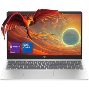 HP 15.6" HD Laptop, Intel Pentium N200 Quad-core Processor, 16GB RAM 128GB SSD, Wi-Fi 6, Bluetooth 5.3, HDMI, Webcam, 1 Year Microsoft Office 365, Windows 11 Home in S Mode, Scarlet Red