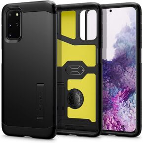 Spigen Tough Armor [Extreme Protection Tech] Designed for Samsung Galaxy S20 Plus Case (2020) - Black