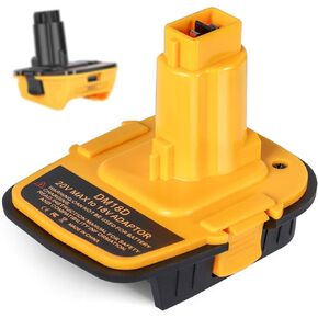 USB Battery Adapter for Craftsman C3 19.2V Cordless Tools, Converter for DeWalt 20V MAX and for Milwaukee M18 18V Lithium Battery to for Craftsman 19.2 Volt Lithium Ion Battery Adaptor, 5V 2A USB Port