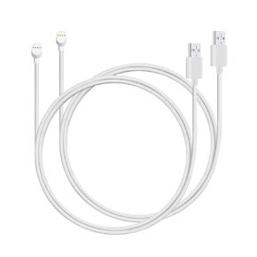 iMah 2-Pack Extended USB Power Charging Cable Compatible with Google Nest Cam (Battery), 6.56ft (2m)