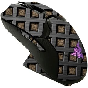 MightySkins Skin Compatible with Razer Viper Ultimate - Black Wall | Protective, Durable, and Unique Vinyl Decal wrap Cover | Easy to Apply, Remove, and Change Styles | Made in The USA