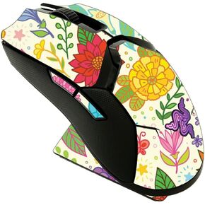 MightySkins Skin Compatible with Razer Viper Ultimate - Flower Garden | Protective, Durable, and Unique Vinyl Decal wrap Cover | Easy to Apply, Remove, and Change Styles | Made in The USA