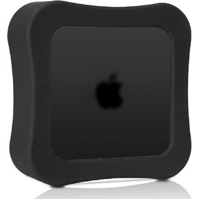 LEFXMOPHY Case Compatible with 2022 Apple TV 4K (3rd Generation) Box Black Silicone Cover Protector (Not for 2021 Models)