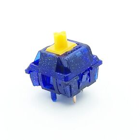 Ruby V2 UHMWPE Stems Material Mechanical Keyboard Switches for Gaming Keyboards | Double Gold Spring | Plate Mounted | SMD 5 Pin RGB Key Switches for Backlit Keyboard (90 Pcs) (Ruby)