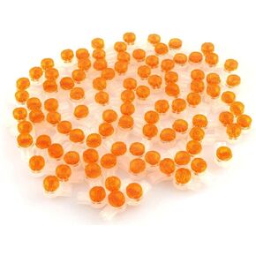 UY2 Gell Connector 100PCS Waterproof Orange Clear Twin Blade 2 Wire Gel Filled Crimp Connector