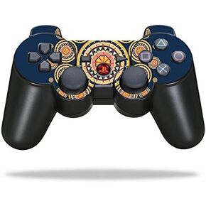 Protective Vinyl Skin Decal Skin Compatible with Sony Playstation 3 PS3 Controller wrap Sticker Skins Summer Mandala