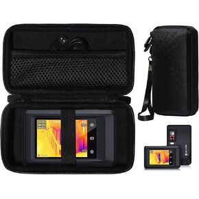 CaseSack Case for Thermal Imaging Camera compatible with HIKMICRO Pocket2, Pocket1, mesh pocket for charge cord