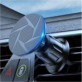 Magnetic Phone Holder for Car - [2023 New Upgraded] N52 Super Magnetic Phone Mount for Car Vent with 360° Rotation - Universal Car Phone Holder Car Compatible with Magsafe & All Phones