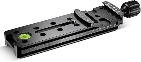 Neewer 140mm المهنية السكك الحديدية العقدية الشريحة المعدنية الإفراج السريع المشبك للكاميرا in Saudi Arabia