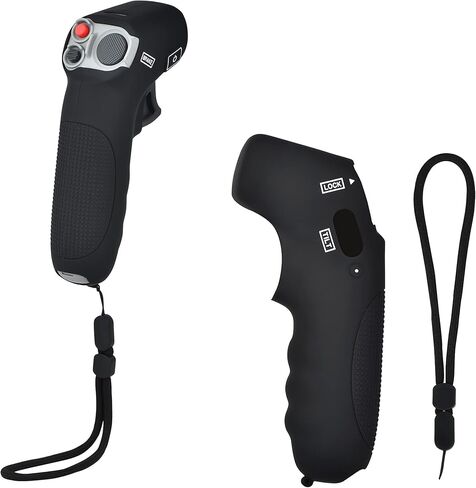 غطاء واقٍ لجهاز التحكم في الحركة DJI FPV مع حبل يدوي، حافظة تحكم عن بعد من السيليكون وملحقات مجموعة الطائرة بدون طيار in Kuwait