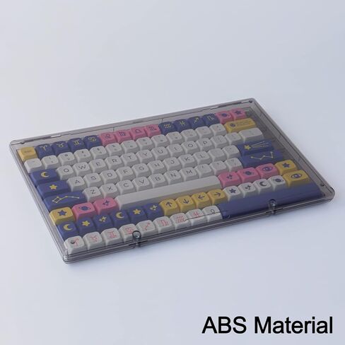 JOMKIZ Keycap صندوق تخزين مادة ABS جديد مطور عالي الشفافية كامل 104 صندوق مفاتيح لـ XDA Cherry SA OEM CSA أغطية مفاتيح لوحة المفاتيح الميكانيكية (صندوق تخزين Keycap فقط) in Kuwait