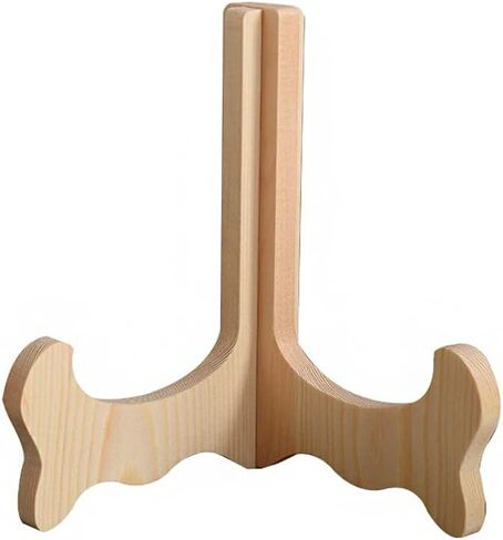 SHIDOW Bamboo Kitchen Tablet Stand, Desktop Cell Phone Holder Dock Compatible with IPad, Air 2 3 4 Mini, Phone(Support to 6.29 x 4.33 inches) in Saudi Arabia