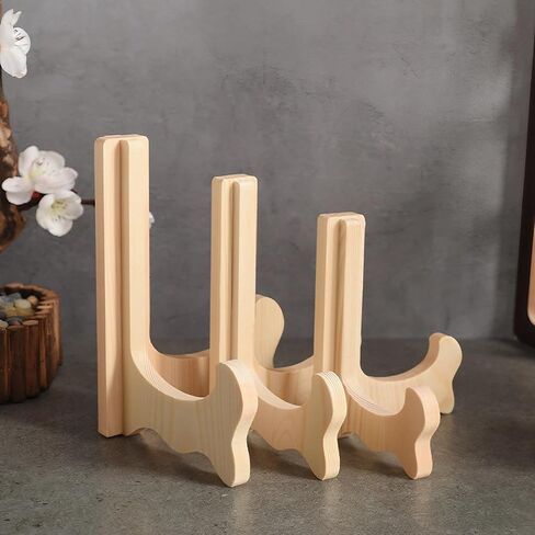 SHIDOW Bamboo Kitchen Tablet Stand, Desktop Cell Phone Holder Dock Compatible with IPad, Air 2 3 4 Mini, Phone(Support to 6.29 x 4.33 inches) in Saudi Arabia
