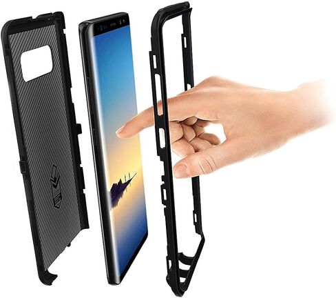 OtterBox Defender Screen-Less Edition Case - Black - for Samsung Galaxy Note 8 (Black) in Saudi Arabia