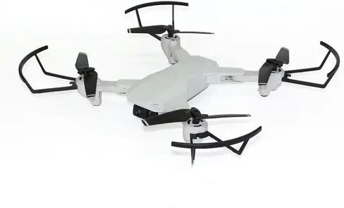 طائرات بدون طيار RC كوادكوبتر مع كاميرا 1080P HD قابلة للطي S19 بدون طيار للبالغين المبتدئين طائرة هليكوبتر صغيرة داخلية مع تحوم تلقائي - هدايا عيد ميلاد رائعة، رمادي in Saudi Arabia