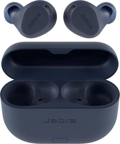 Jabra Elite 8 Active Gen 2 Bluetooth Wireless Earbuds with Dolby Audio Spatial Sound - Advanced Workout Waterproof Headphones with Noise Cancelling, Military Grade with Smart Case - Navy in Saudi Arabia