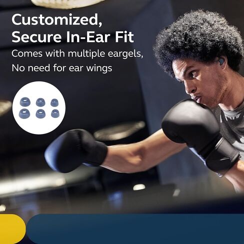 Jabra Elite 8 Active Gen 2 Bluetooth Wireless Earbuds with Dolby Audio Spatial Sound - Advanced Workout Waterproof Headphones with Noise Cancelling, Military Grade with Smart Case - Navy in Saudi Arabia