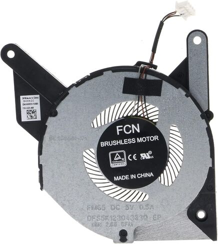 Replacement CPU Cooling Fan for DELL Latitude 5410 0HHKD2 FM65 DFS5K12304363Q in Saudi Arabia