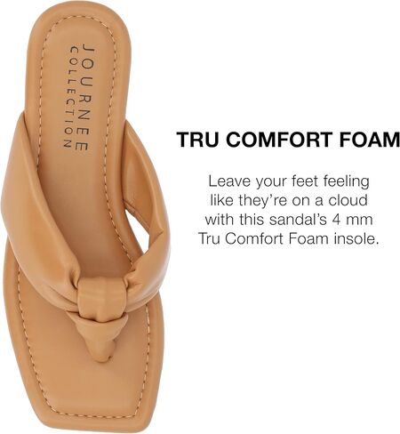 Journee Collection Women's Tru Comfort Foam™ Ares Sandals in Saudi Arabia