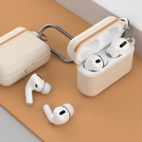 Case for AirPods Pro 2, Soft Silicone 3D Cool Fashionable Suitcase Design Shockproof AirPods Charging Case with Metal Keychain for Men Women Kids Teens Boys Girls (White,pro2) in Saudi Arabia