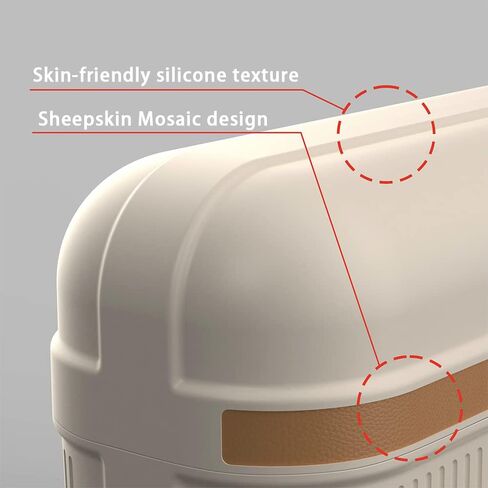 حافظة لجهاز AirPods Pro 2، حافظة شحن AirPods ثلاثية الأبعاد من السيليكون الناعم بتصميم عصري رائع ومضادة للصدمات مع سلسلة مفاتيح معدنية للرجال والنساء والأطفال والمراهقين والأولاد والبنات (أبيض، pro2) in Saudi Arabia