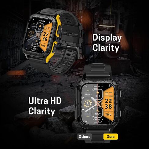 CARBINOX Tempered Glass Screen Protector Compatible Smartwatches - High Transparency, Anti Scratch, High Sensitivity, Bubble Free (2 Pack) Blaze S in Kuwait