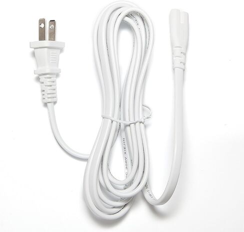 OMNIHIL 8 Feet AC Power Cord Compatible with Bose Wave Radio AWR1G1 AWR1-1W AWR11W Lifestyle SA2 (White) in Saudi Arabia