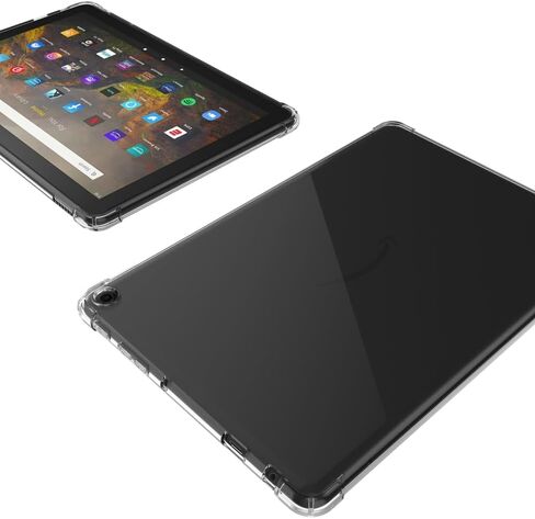حافظة شفافة لجهاز Amazon Kindle Fire HD7 7th SR043KL الجيل التاسع (إصدار 2017 2019)، غطاء شفاف ناعم للغاية من مادة TPU لجهاز Amazon Kindle HD 7 7th 9th Gen 7 بوصة (لجهاز HD7 7th 9th 2017 2019) in Saudi Arabia
